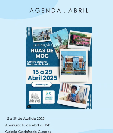 AGENDA CULTURAL – Confira as atrações deste mês no Centro Cultural Hermes de Paula