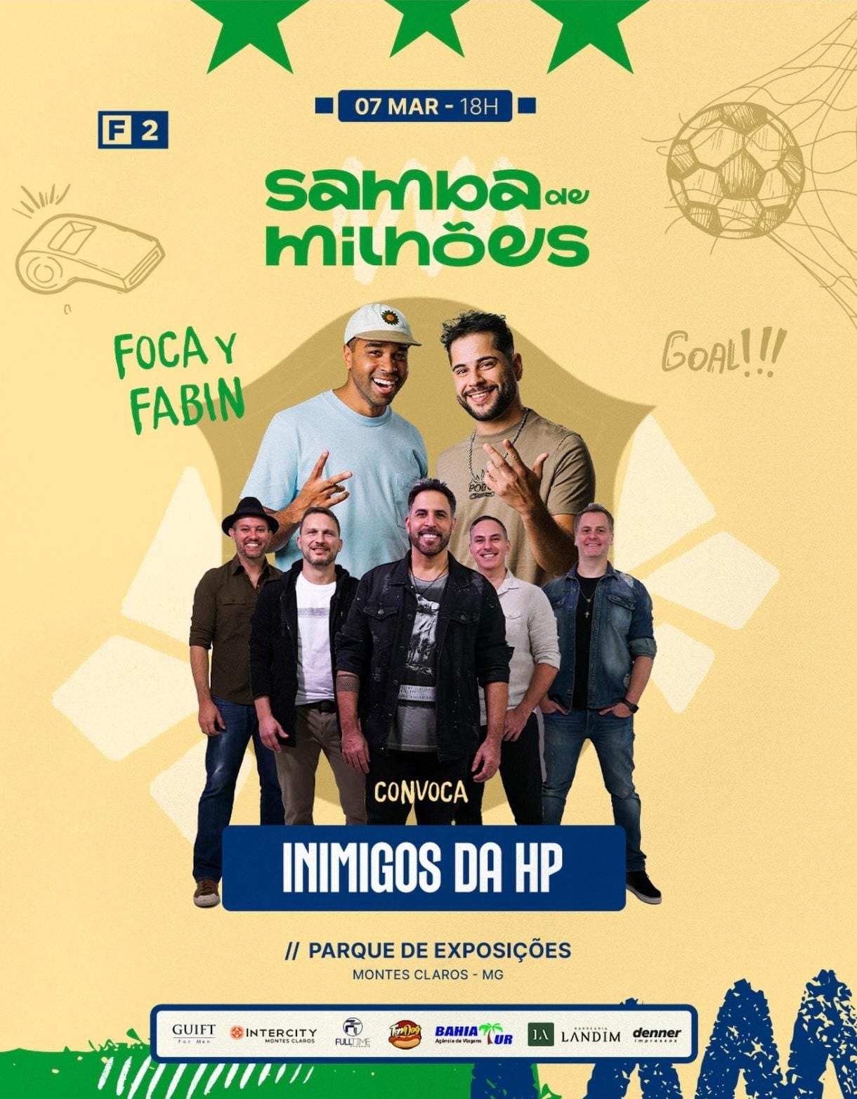 SAMBA DE MILHÕES | INIMIGOS DA HP