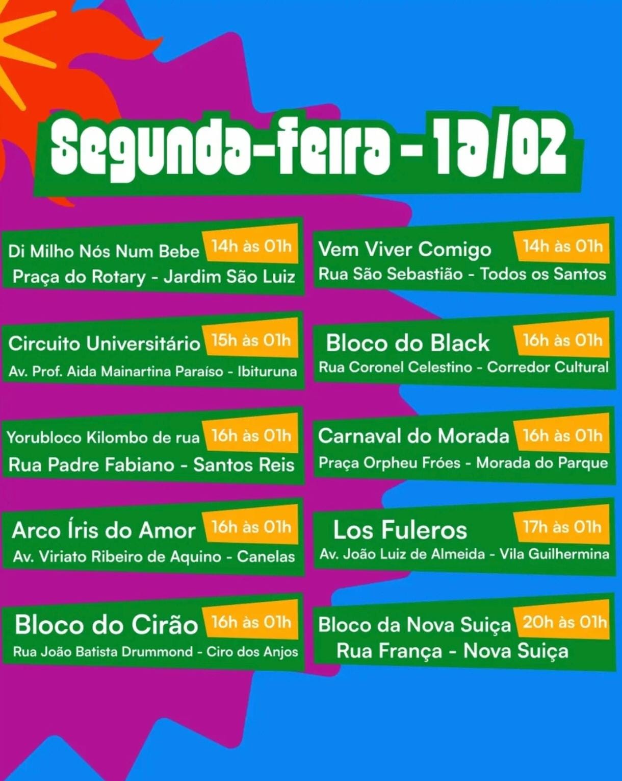 CARNAVAL MONTES CLAROS 16/02