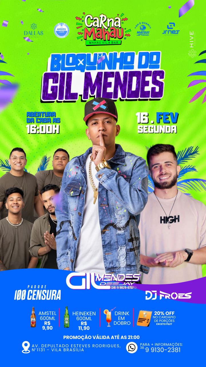 Bloquinho do Gil Mendes