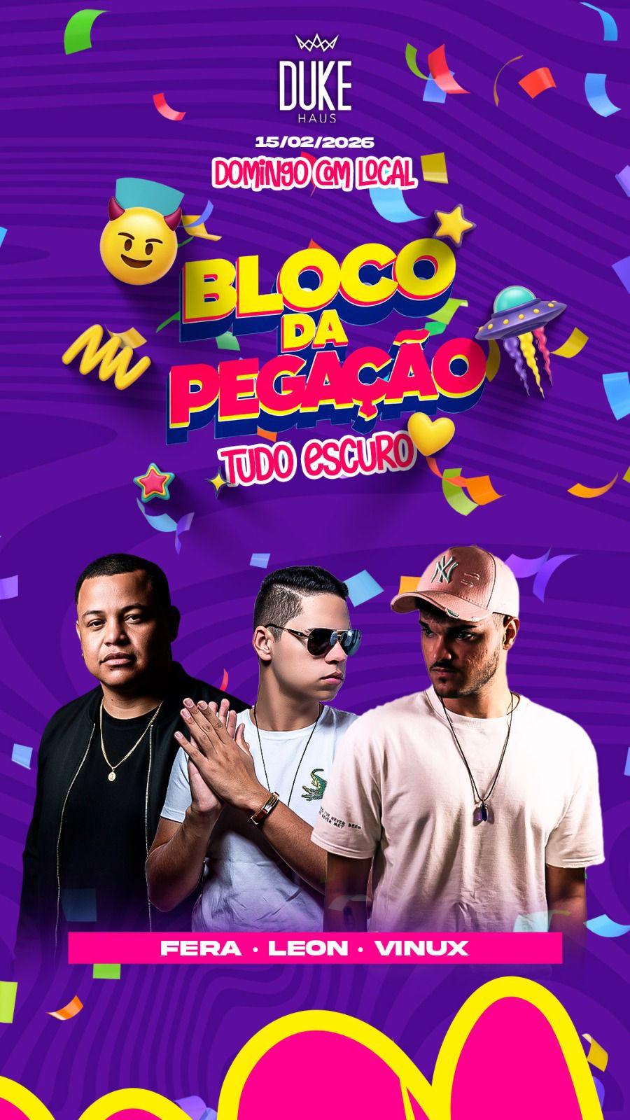 Bloco da Pegação – Tudo Escuro