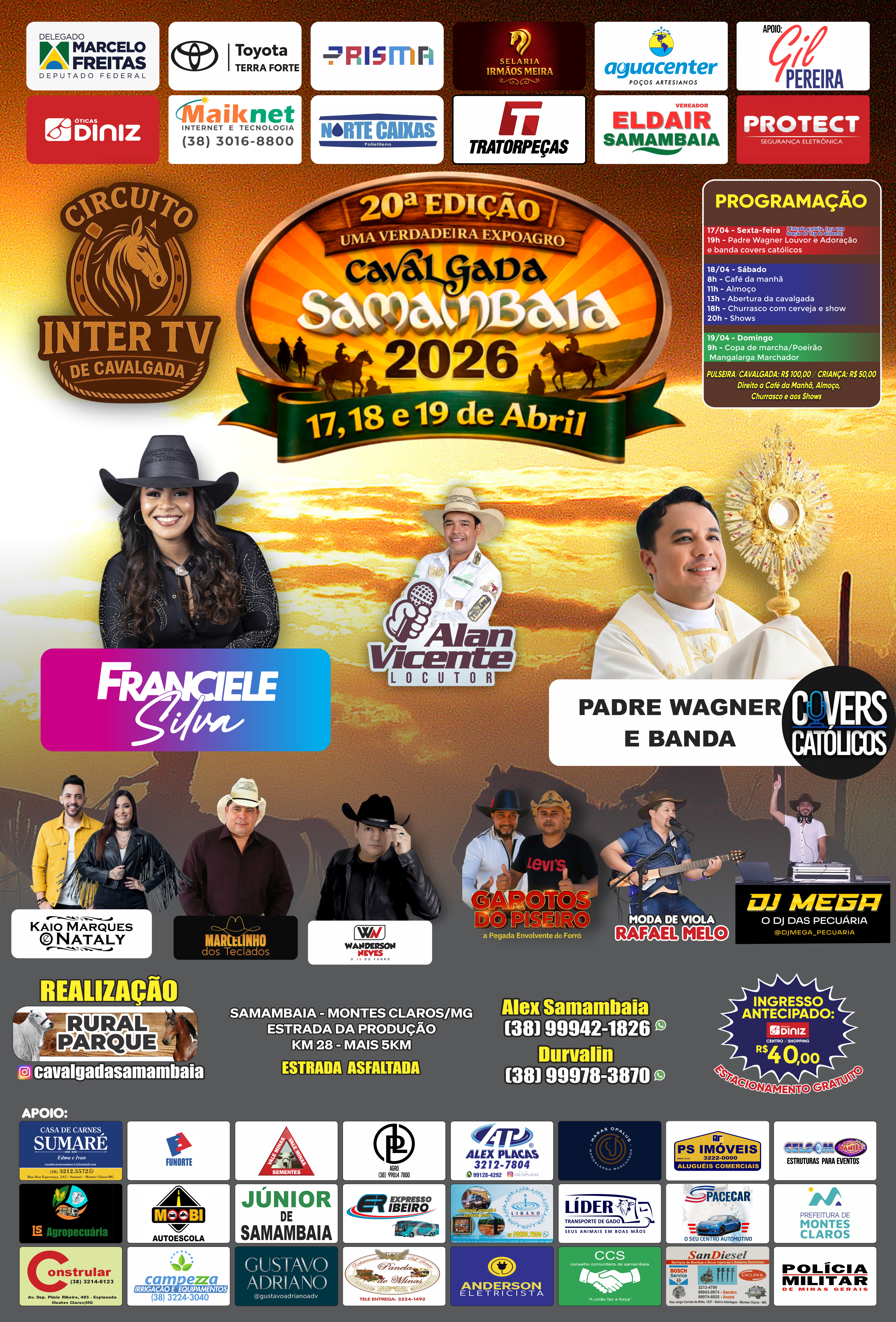 Cavalgada Samambaia 2026