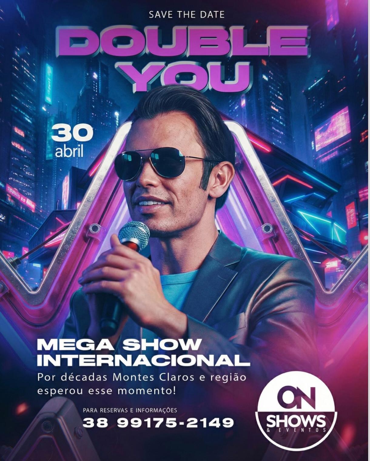 Double You em Montes Claros – Mega Show internacional